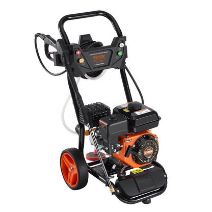 VEVOR Gas Pressure Washer 3950 PSI 10L/min 2.6 GPM with 5 Nozzle Set for Cars