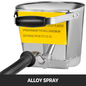 VEVOR 4 Jet Cement Mortar Spray Gun Stucco Sprayer 4 Jet Hopper Plaster Concrete Cement Sprayer Gun