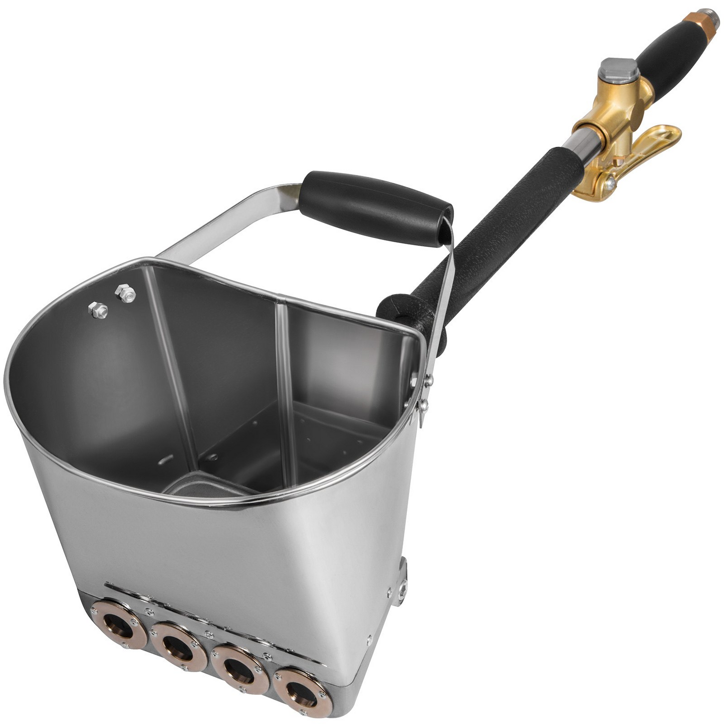 VEVOR 4 Jet Cement Mortar Spray Gun Stucco Sprayer 4 Jet Hopper Plaster Concrete Cement Sprayer Gun