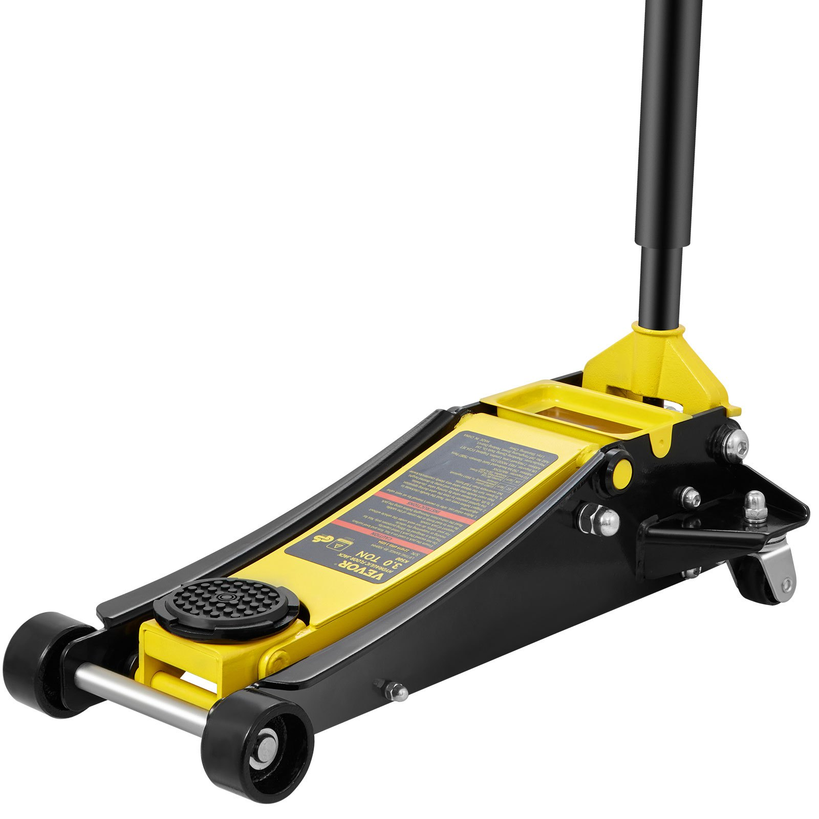 VEVOR Low Profile Floor Jack 3 Ton Heavy Duty Steel Dual Piston Rapid Pump