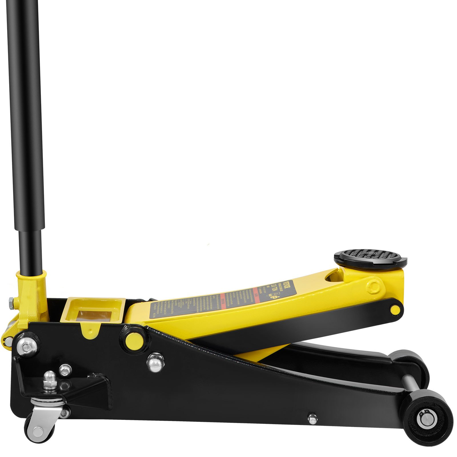 VEVOR Low Profile Floor Jack 3 Ton Heavy Duty Steel Dual Piston Rapid Pump
