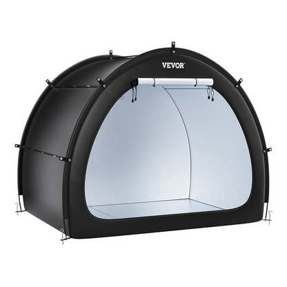 VEVOR Outdoor Bike Storage Tent Fan-Shaped Waterproof Bike Tent for 4 to 5 Bikes