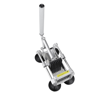 VEVOR French Fry Cutter Stainless Steel Potato Vegetable Slicer Chopper 2 Blades