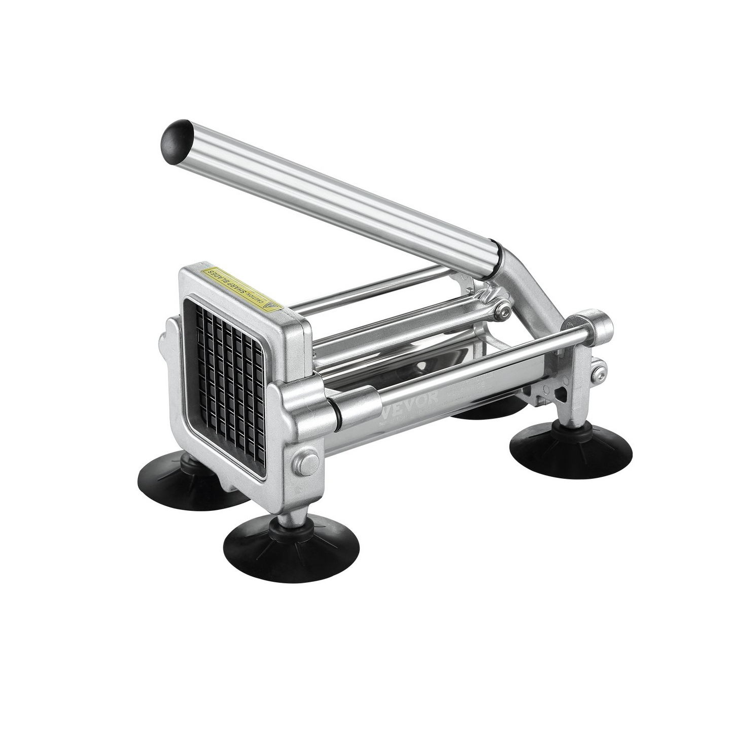 VEVOR French Fry Cutter Stainless Steel Potato Vegetable Slicer Chopper 2 Blades