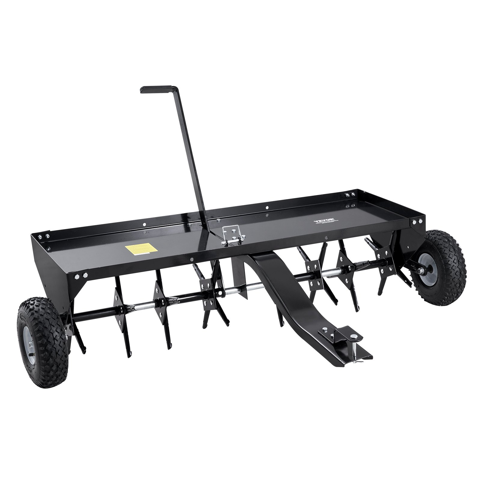 VEVOR 48" Tow Behind Plug Aerator with Universal Hitch Lawn Aerator Tow Behind