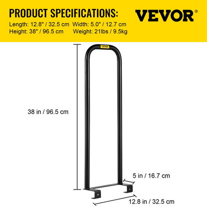 VEVOR Dolly Converter Dolly Bar 12.8 Inch X 5.0 Inch Mattress Dolly 250Lbs