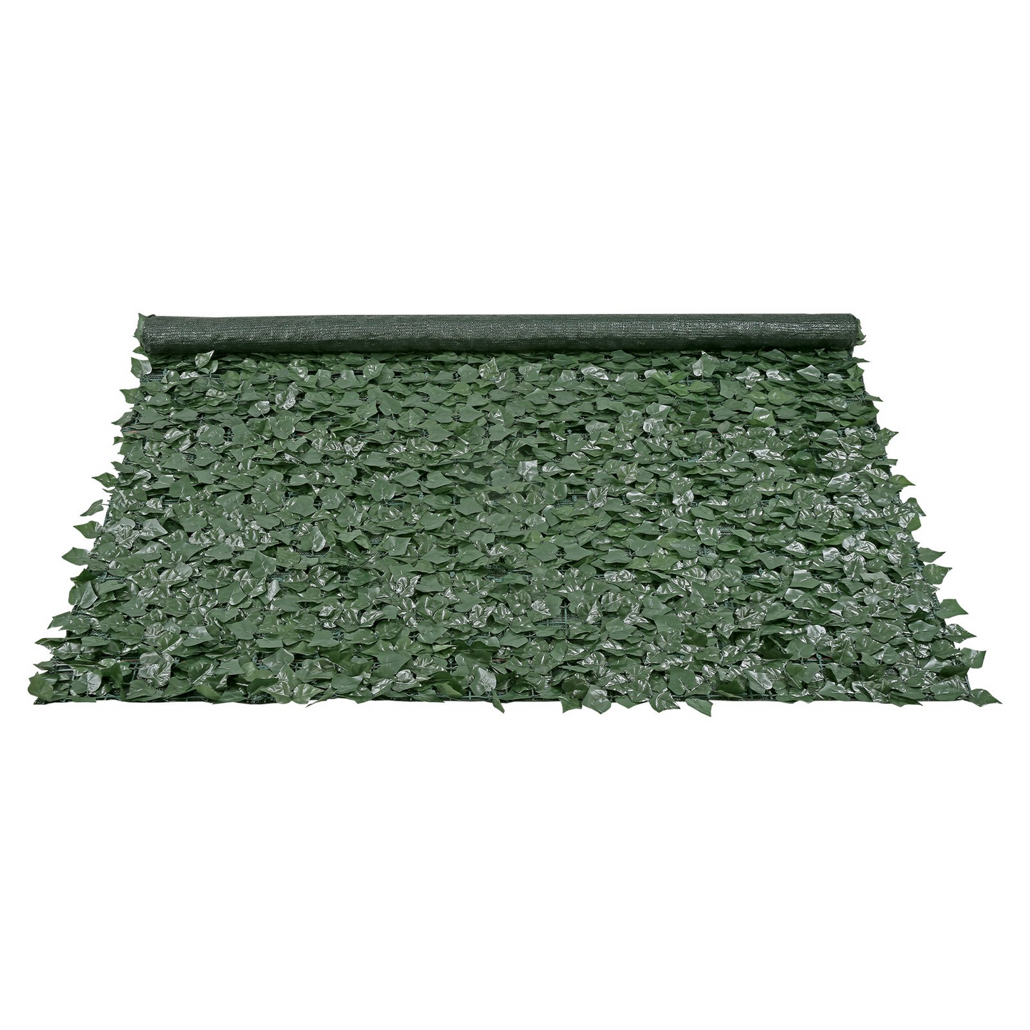 VEVOR Ivy Privacy Fence, 1830 x 2440 mm Artificial Green Wall Screen, Greenery Ivy Fence with Mesh Cloth Backing and Strengthened Joint, Faux Hedges Vine Leaf Decoration for Outdoor Garden, Yard