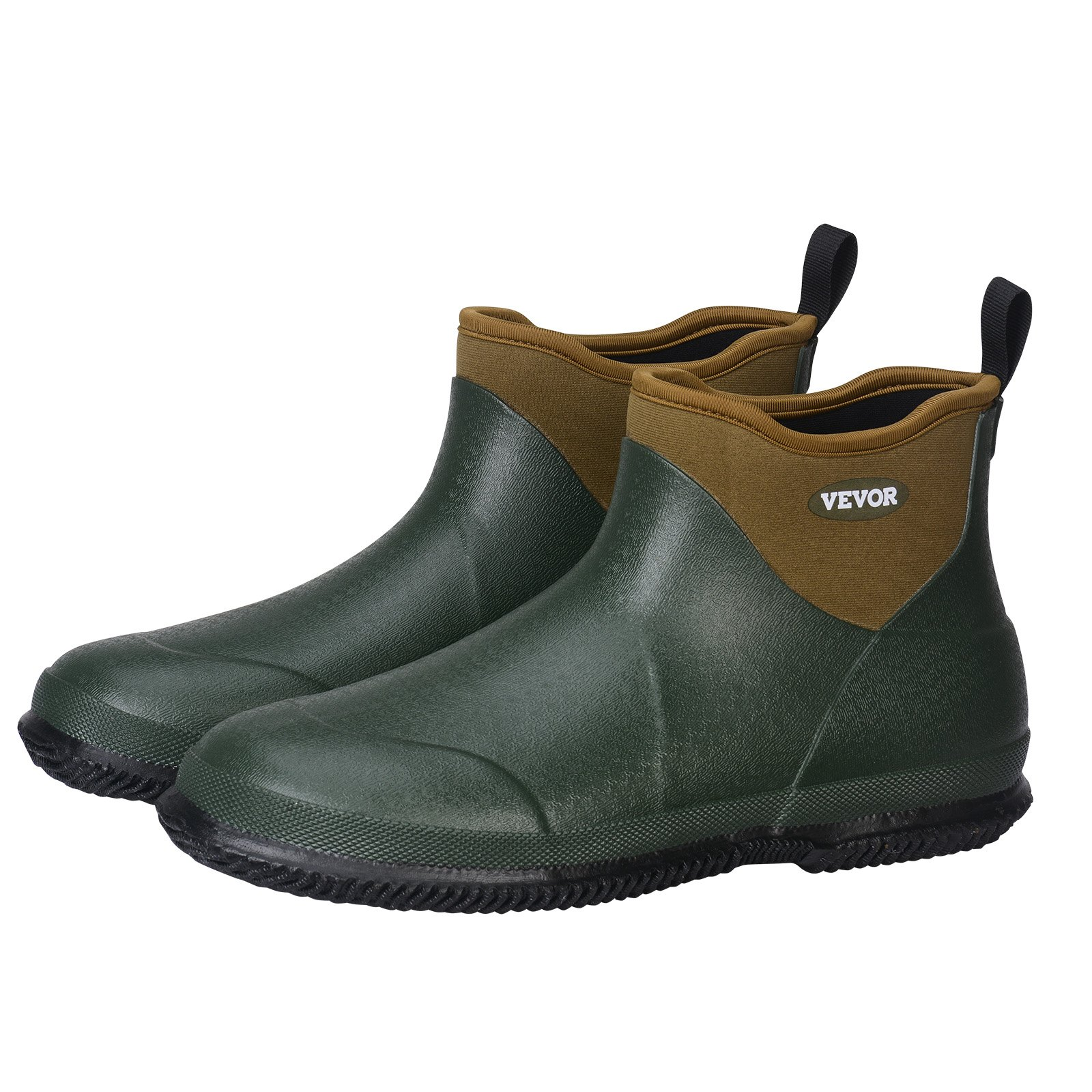 VEVOR Women's Ankle Deck Boots Waterproof Anti-Slip Work Rain Boots Size 8 US