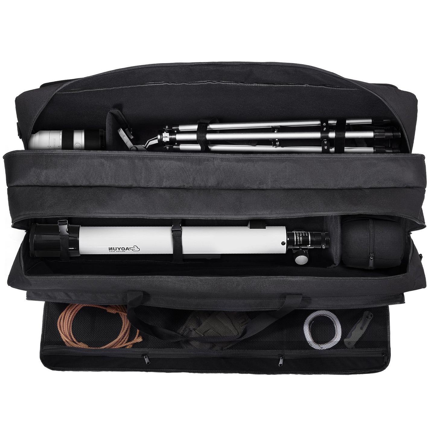 VEVOR Telescope Case 1040 mm Multipurpose Shock-Absorbent Telescope Storage Bag