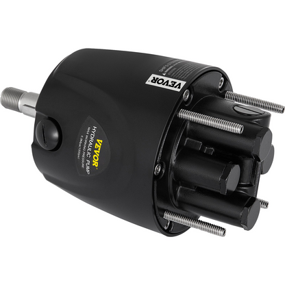 VEVOR Outboard Hydraulic Steering Pump Helm 300 HP Hydraulic Pump HH5271-3 for Cruisers Runabouts Boats