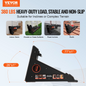 VEVOR Ladder Levler 172.4 kg Load PP Leveling Tool with Storage for Uneven Ground