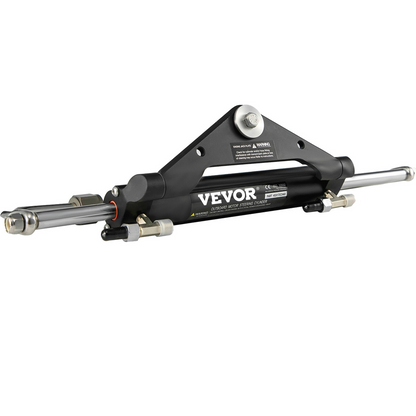 VEVOR Hydraulic Steering Cylinder HC4645H Front Mount Hydraulic Outboard Marine Steering Cylinder Suit for Up to 150HP Boats Steering