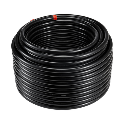 VEVOR Air Compressor Line Kit 3/4'' x 200FT PU Air Compressor Line System Black