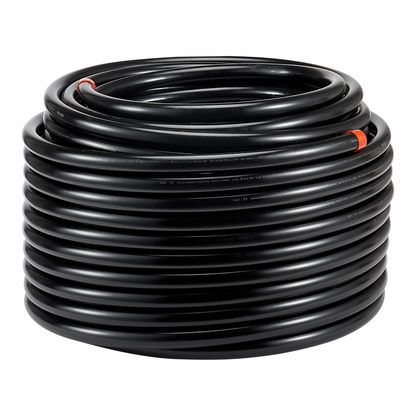 VEVOR Air Compressor Line Kit 3/4'' x 200FT PU Air Compressor Line System Black