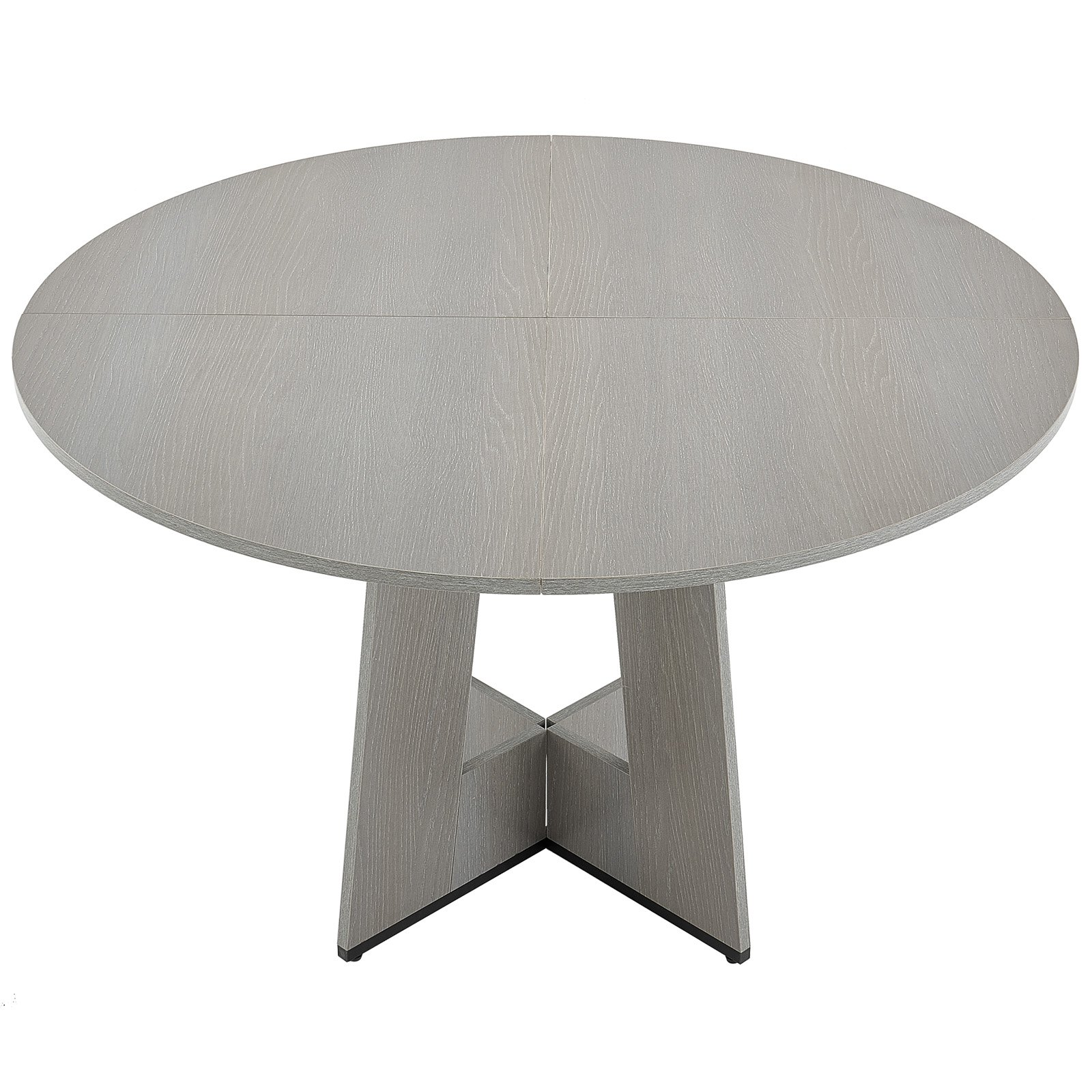 VEVOR 47 in Round Dining Table Wood Kitchen Table for 2-4 Person (Only Table)