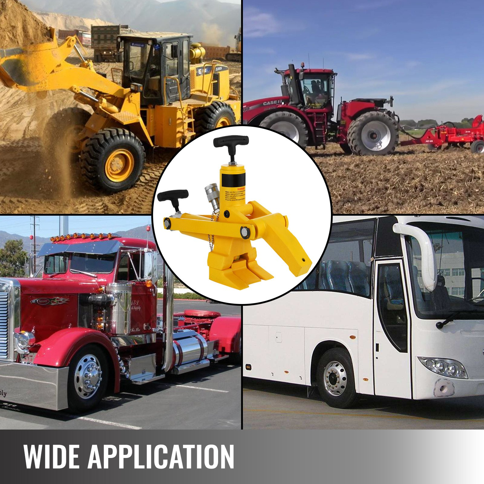 VEVOR Tractor Truck Tyre Hydraulic Bead Breaker Commercial Tractor Truck Tire Hydraulic Bead Breaker Changer