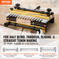 VEVOR Dovetail Jig 30.5 cm Precise Dove Tailing Router Jigs with 3 Templates