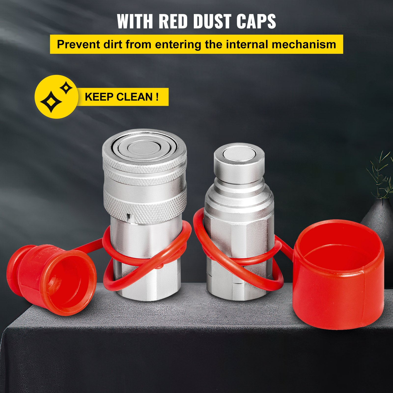 Hydraulic Quick Connect Hydraulic Coupler 3/4" 20.7 MPa for Engineering Machinery