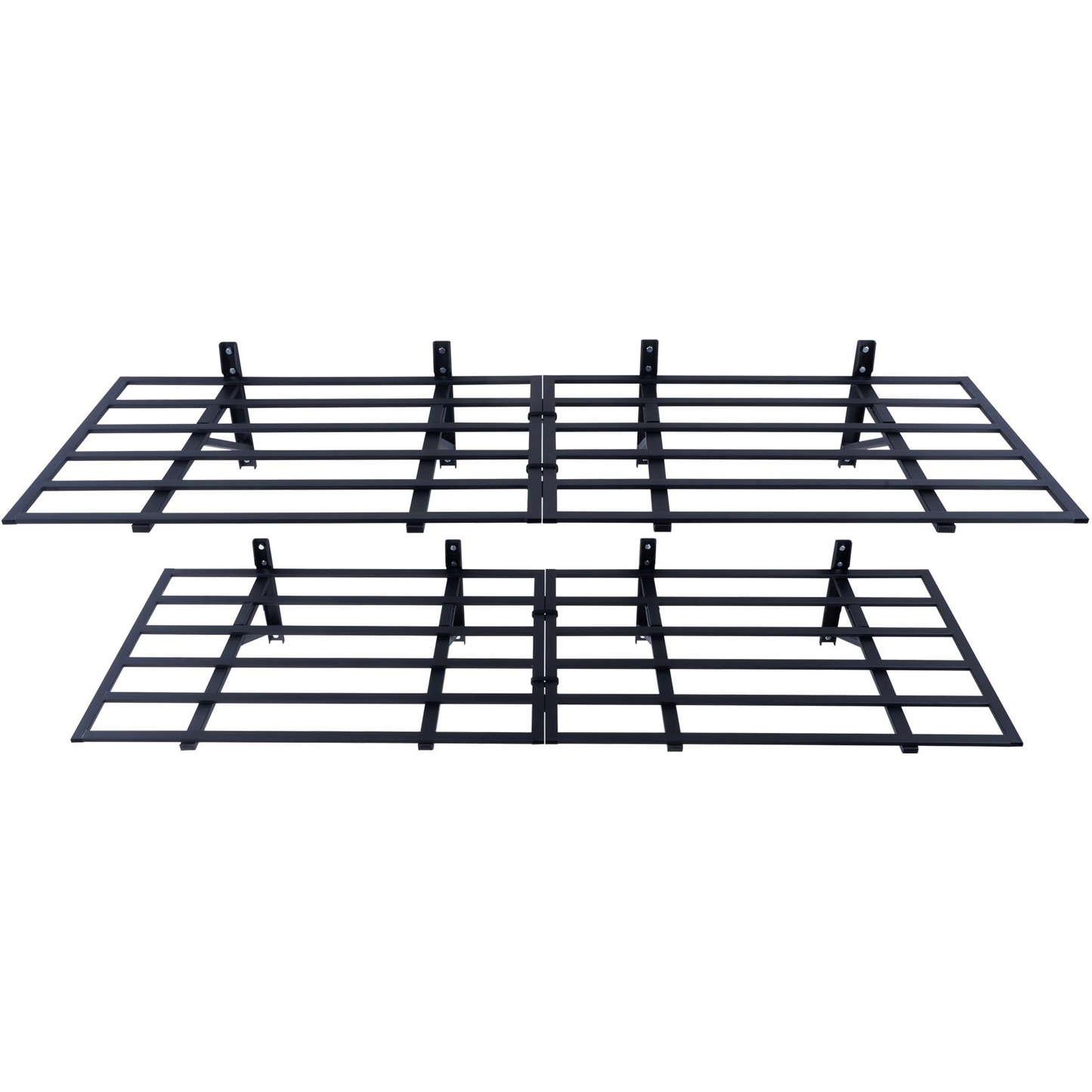 VEVOR Garage Storage Shelving, 2 Pack, 183 x 61 cm Heavy Duty Garage Shelves Wall Mounted, 726 kgLoad Capacity(Total) Garage Storage Rack Floating Shelves, Suitable for Shop, Shed, Garage Storage
