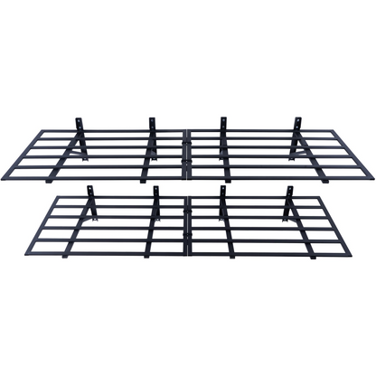 VEVOR Garage Storage Shelving, 2 Pack, 183 x 61 cm Heavy Duty Garage Shelves Wall Mounted, 726 kgLoad Capacity(Total) Garage Storage Rack Floating Shelves, Suitable for Shop, Shed, Garage Storage