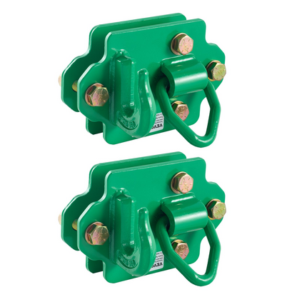 VEVOR 3/8" Tractor Bucket Hooks Grade 70 Steel Grab Hooks 12,000 lbs for RV UTV