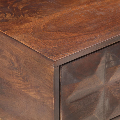 vidaXL Coffee Table 112x50x40 cm Solid Mango Wood