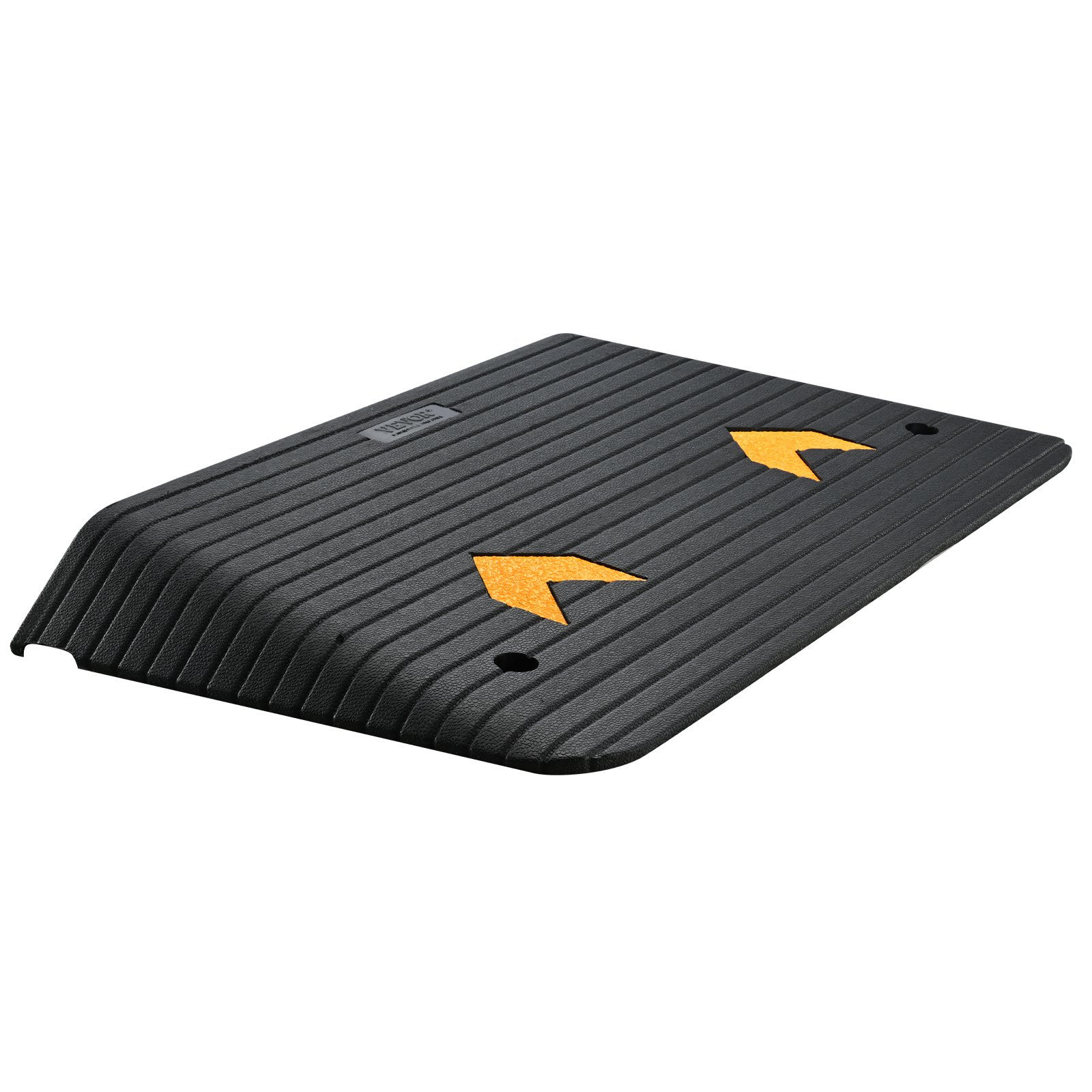VEVOR Rubber Threshold Ramp Door Ramp 3.5" Rise 33069 lbs Load Rubber Curb Ramp