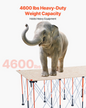 VEVOR Portable Folding Workstand 2445 x 1255 mm Collapsible Work Stand 2724 kg