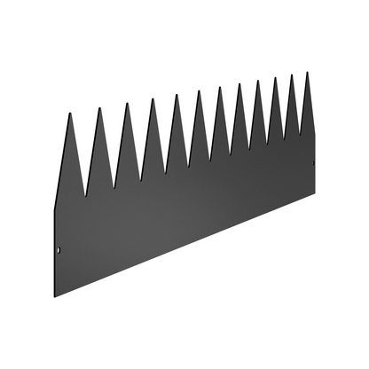 VEVOR Steel Landscape Edging 6 Packs 40 x 8in Rust-Resistant for Yard Black