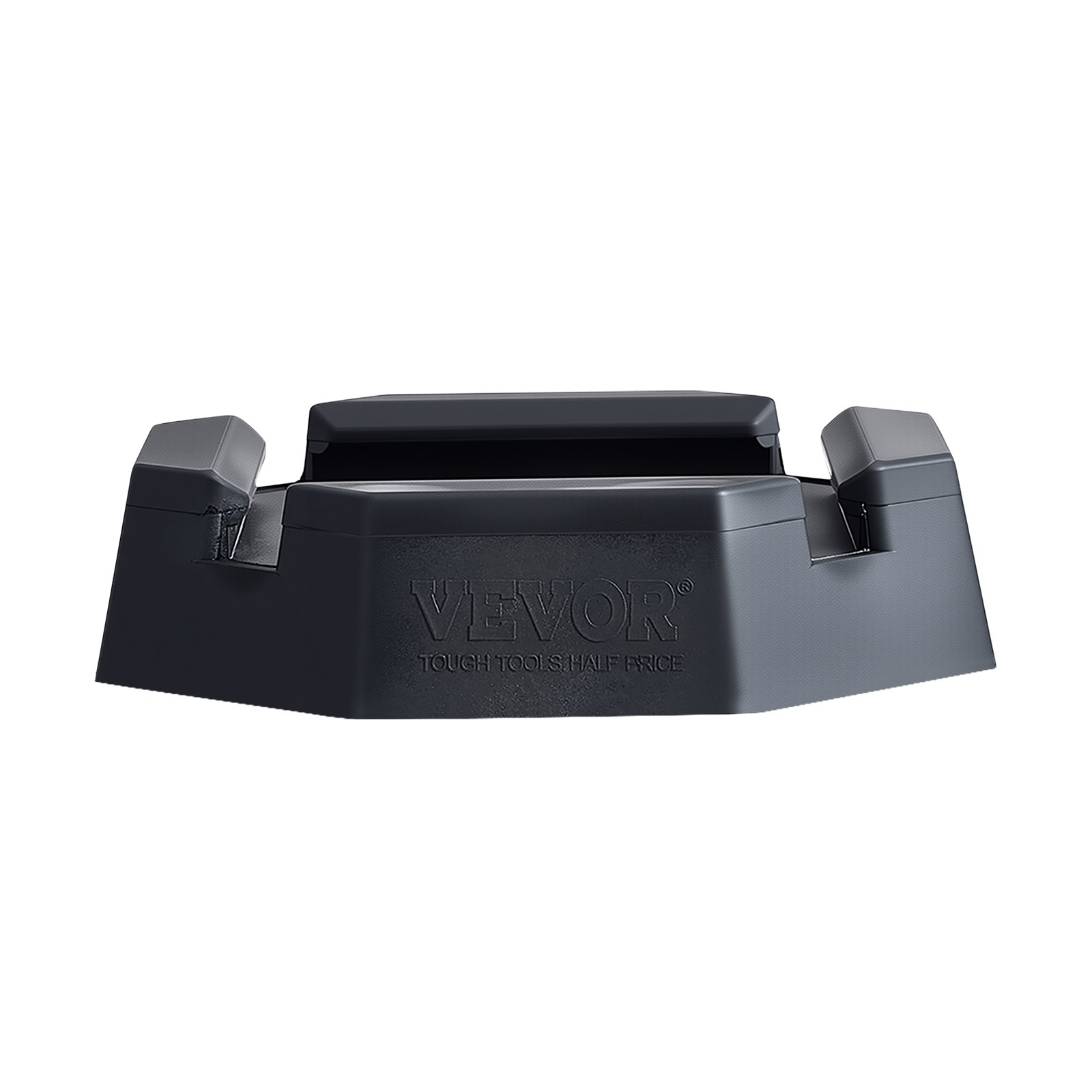 RV Leveling Pads 5000 lbs 4 Pcs Rubber Trailer Jack Pads 5.5" Square Feet