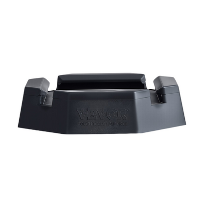 RV Leveling Pads 5000 lbs 4 Pcs Rubber Trailer Jack Pads 5.5" Square Feet