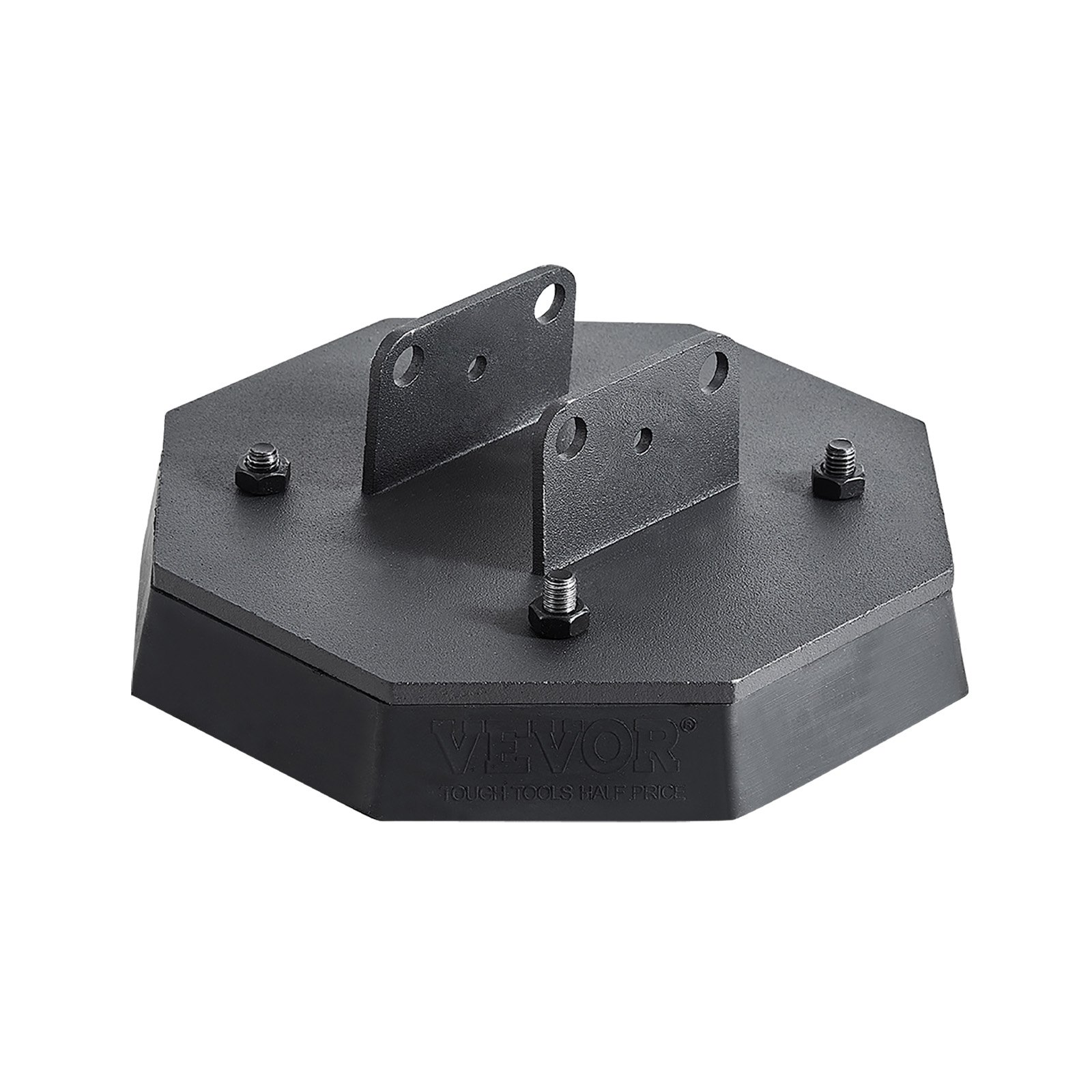 RV Leveling Pads 5000 lbs 4 Pcs Rubber Trailer Jack Pads Scissor Jack Feet