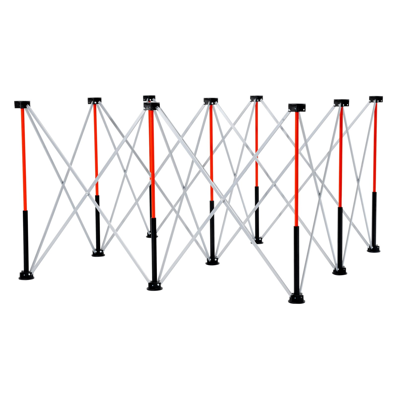 VEVOR Portable Folding Workstand 1264 x 1264 mm Collapsible Work Stand 1589 kg