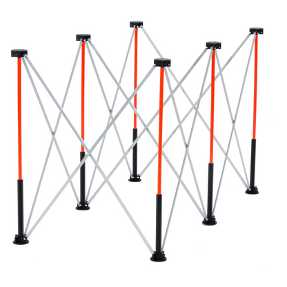 VEVOR Portable Folding Workstand 1266 x 665 mm Collapsible Work Stand 1135 kg