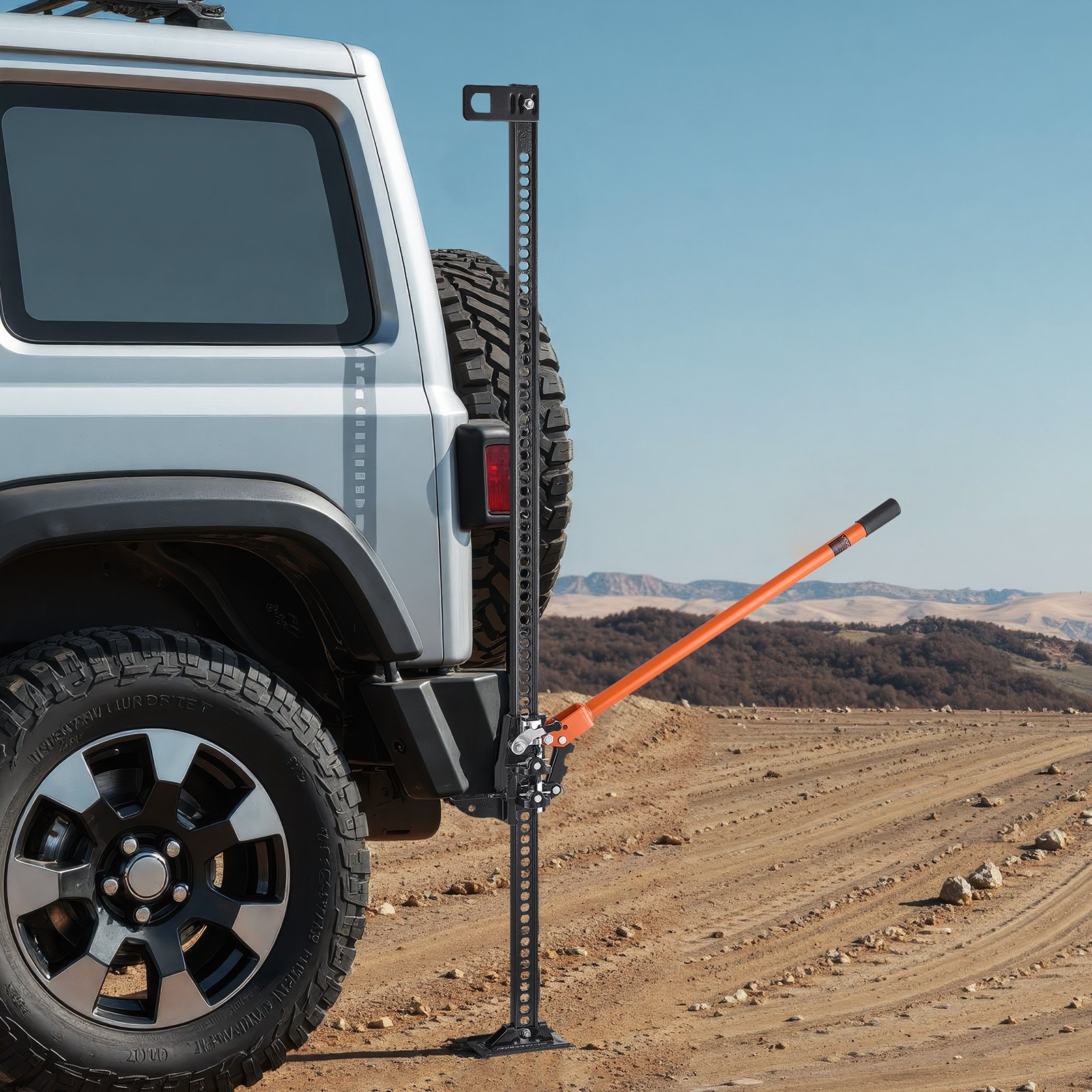 VEVOR 153cm Off Road Farm Jack Hoist 3.18 Ton High Lift Tractor Vehicle's Winch