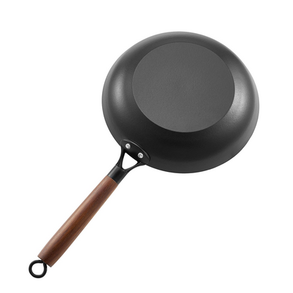 VEVOR 3 Piece Cast Iron Skillet Frying Pan Set 205 265 310 mm Nonstick Black
