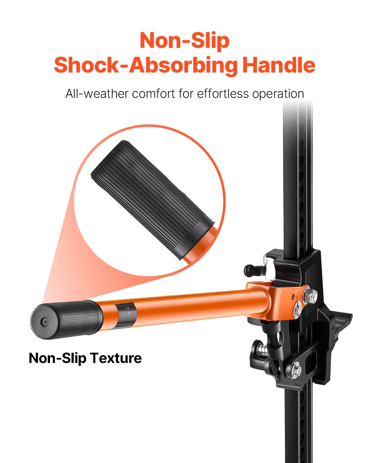 VEVOR 122cm Off Road Farm Jack Hoist 3.18 Ton High Lift Tractor Vehicle's Winch