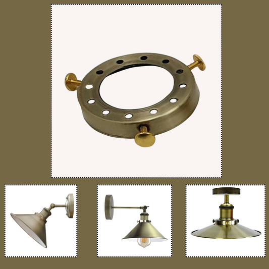 Green Brass Lamp Shade Cap for Pendant Light Socket Holder Fitting~1034