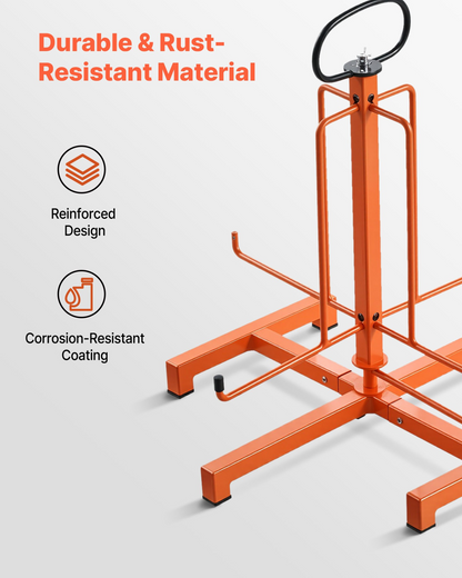 VEVOR Cable Dispenser Floor Stud Mounted Portable Electrical Industrial Retail