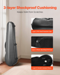 VEVOR Portable Composite Carbon Fiber 4/4 Full Size Violin Case Carrying Bag