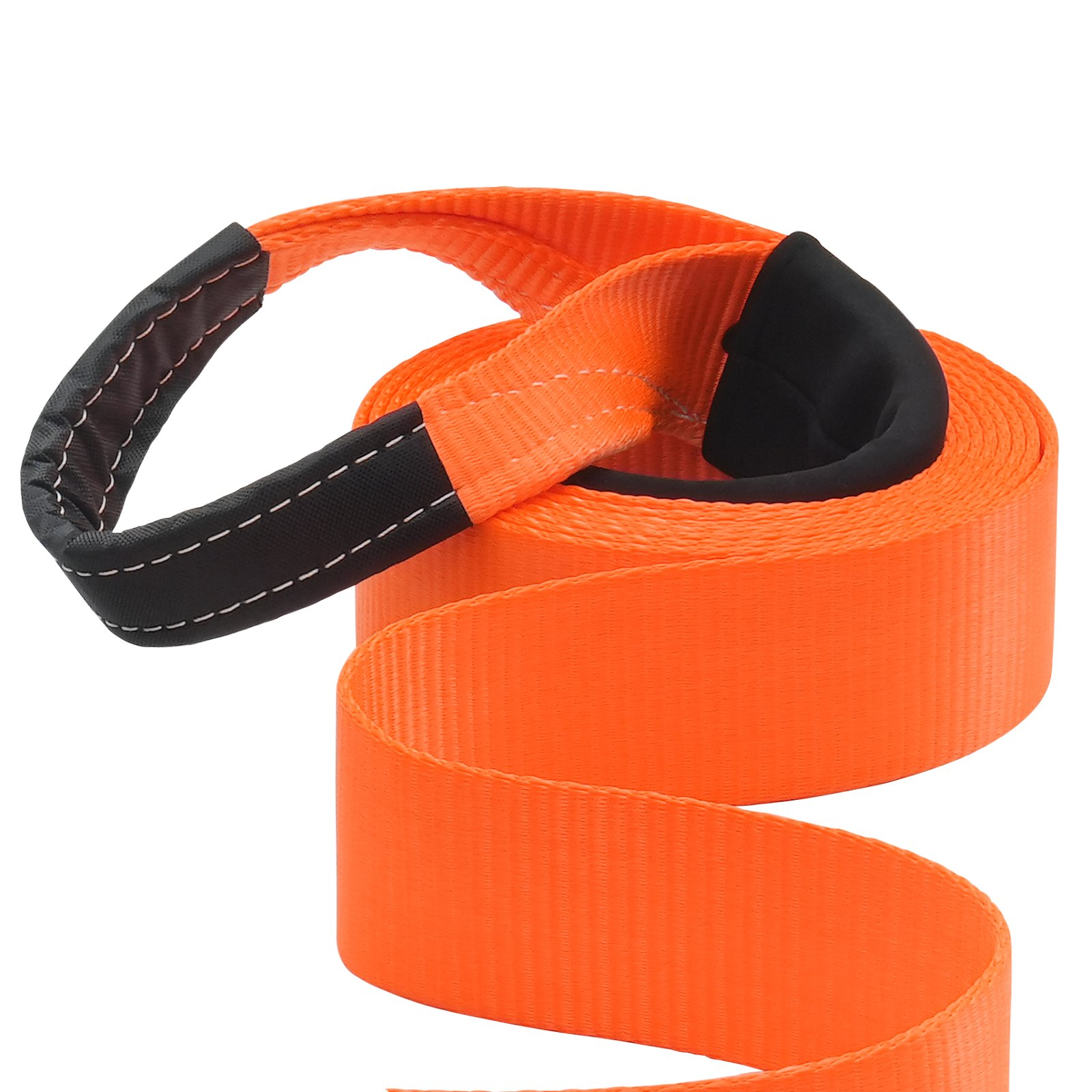 VEVOR Car Tow Cable Towing Strap Rope 36000 lbs 20 ft Emergency Heavy Duty Strap