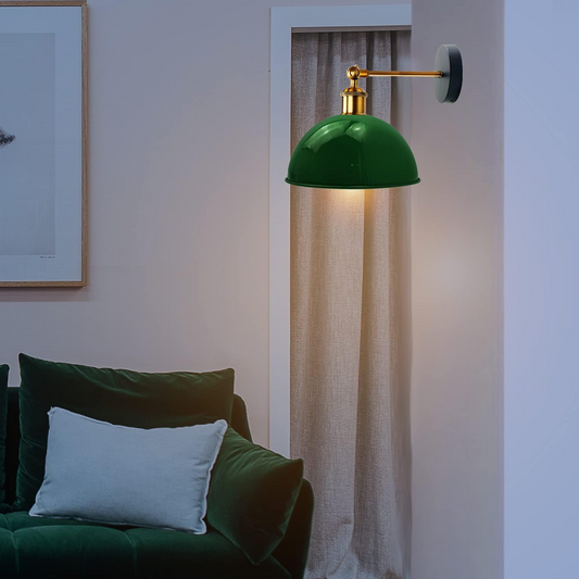 Green Modern Retro Style Glossy Wall Sconce Wall Light Lamp Fixture ~3453
