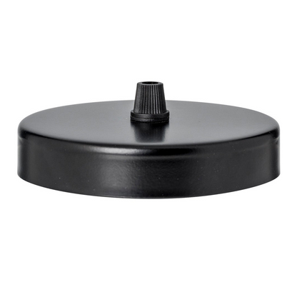 Black Single Point Drop Vintage Ceiling Rose~3095