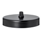 Black Single Point Drop Vintage Ceiling Rose~3095