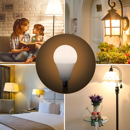 LED GLS Bayonet 18W Bulb A19 B22 Globe Energy Saving Warm White Light Bulb~1378