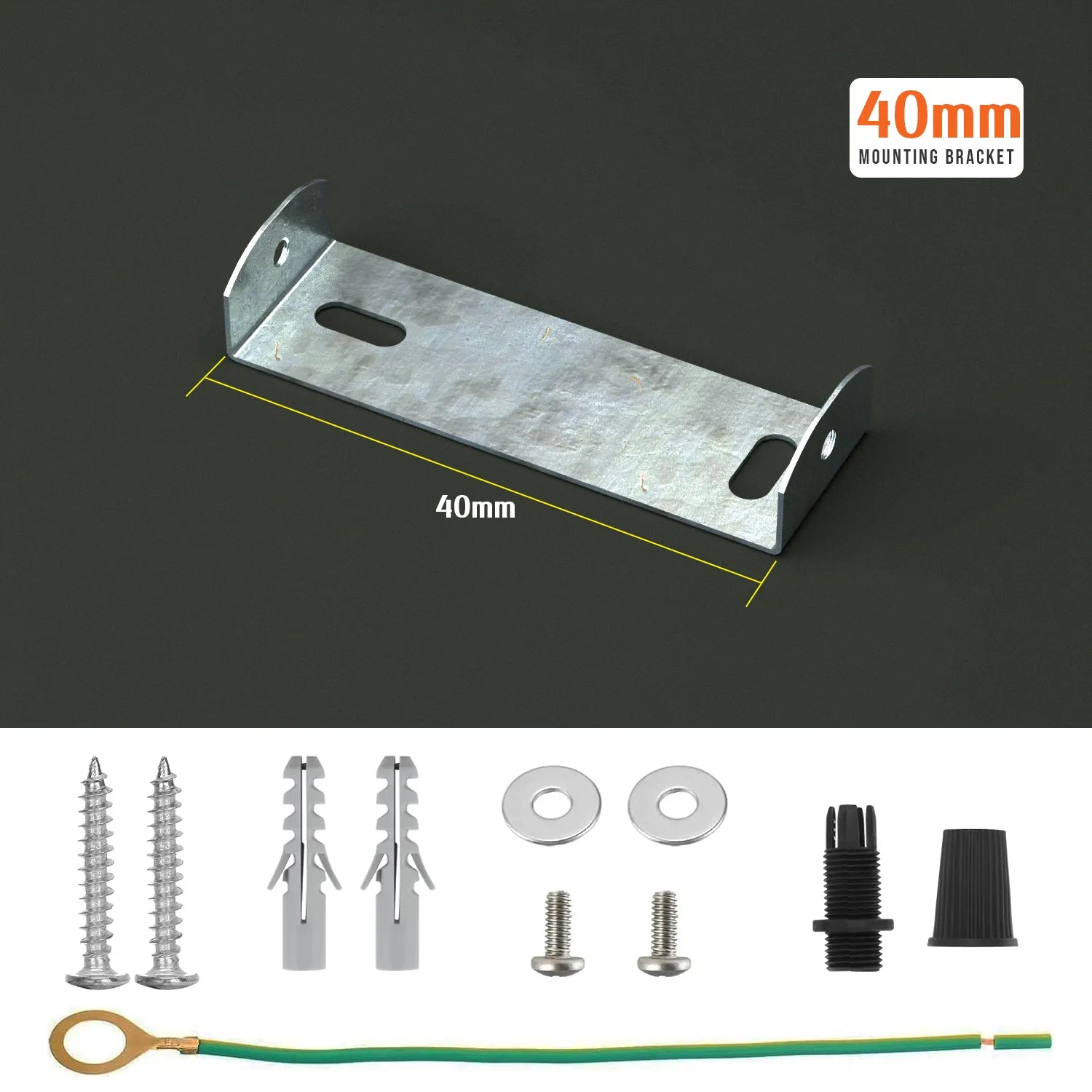 40mm Ceiling Rose Strap Side fitting Bracket ~4127