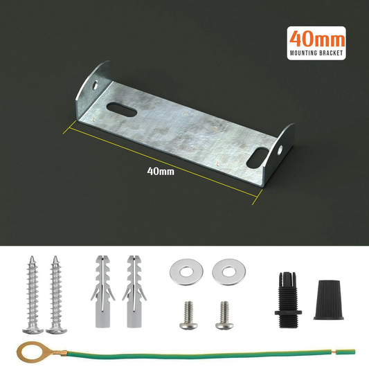 40mm Ceiling Rose Strap Side fitting Bracket ~4127