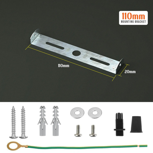 110mm Ceiling Rose Strap Side fitting Bracket - 2393
