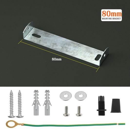 80mm Ceiling Rose Strap Side fitting Bracket~2387