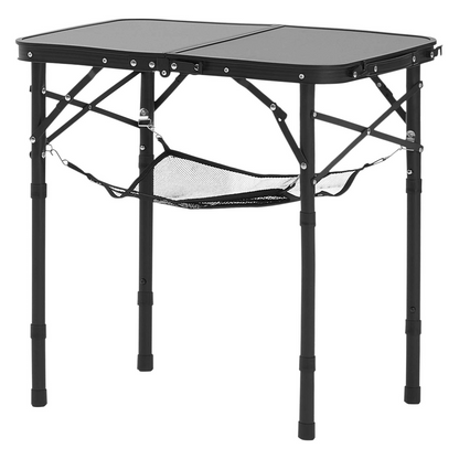 VEVOR 60cm Folding Portable Camping Table Aluminum Picnic Table Indoor Outdoor